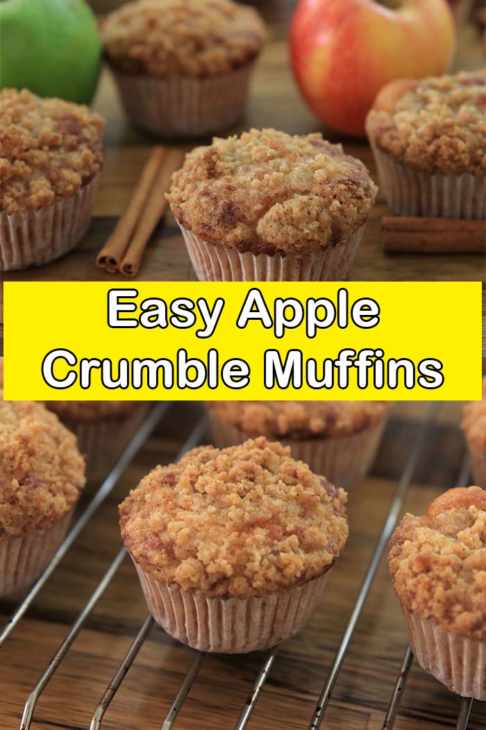 Apple Crumble Muffins