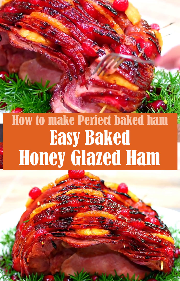 Easy Baked Honey Glazed Ham Recipe