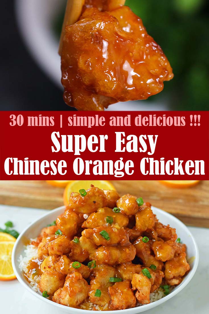 Easy Chinese Orange Chicken 1