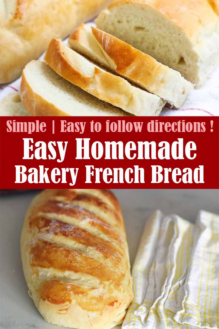 Easy Homemade Bakery French Bread