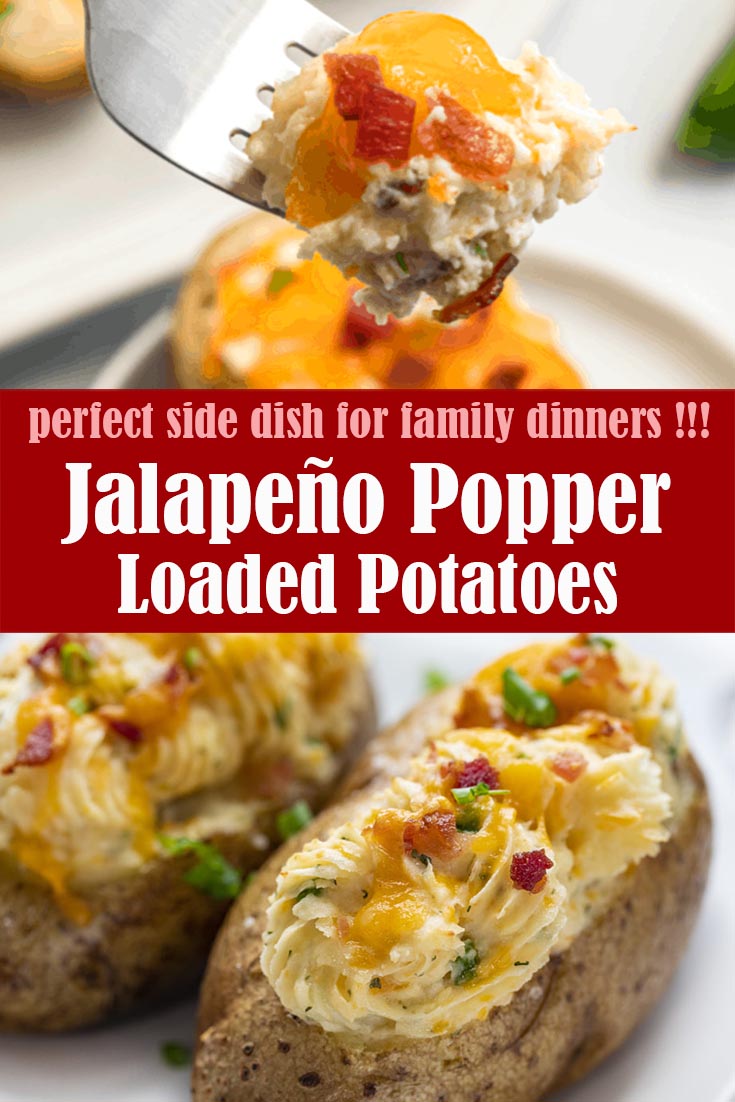 Jalapeño Popper Loaded Potatoes
