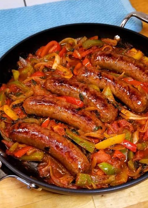 Easy Italian Sausage Peppers and Onions – Tasty Food Recipes