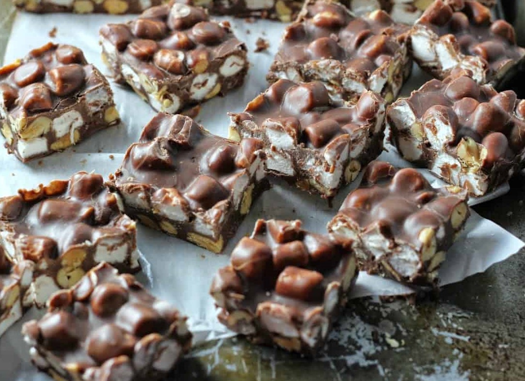 Heavenly Chocolate Rocky Road Candy