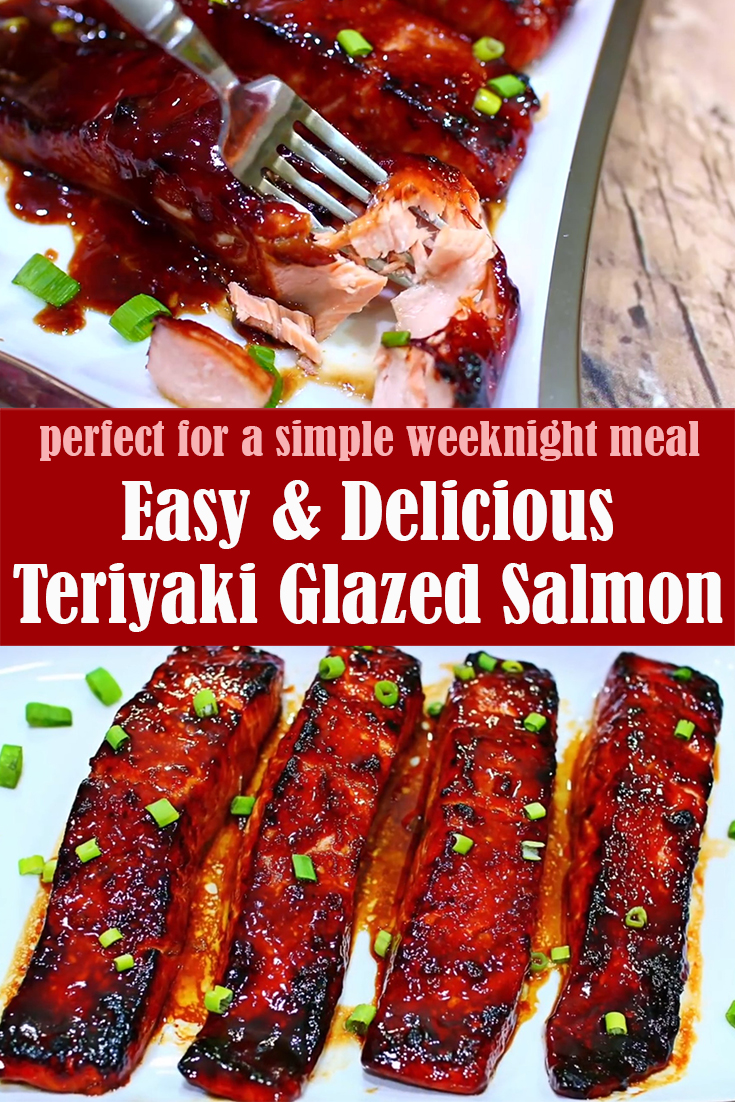 Super Easy Teriyaki Glazed Salmon Recipe